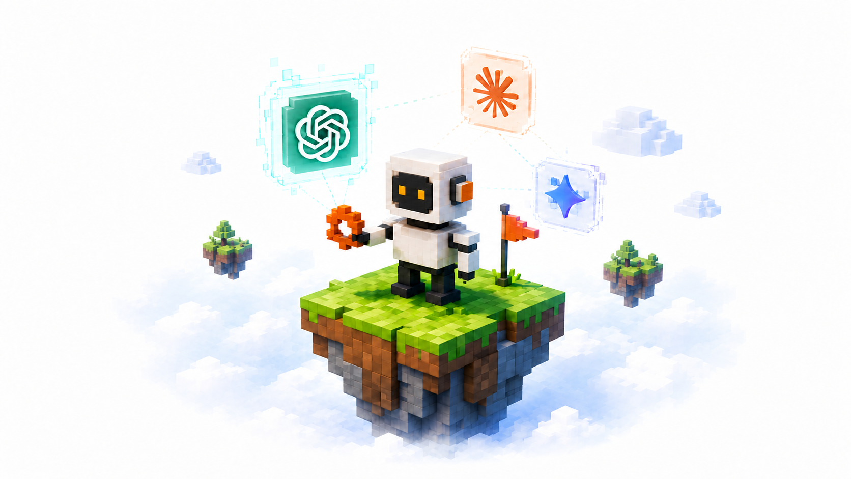 Voxel robot ranking SEO content across ChatGPT, Claude and AI search
